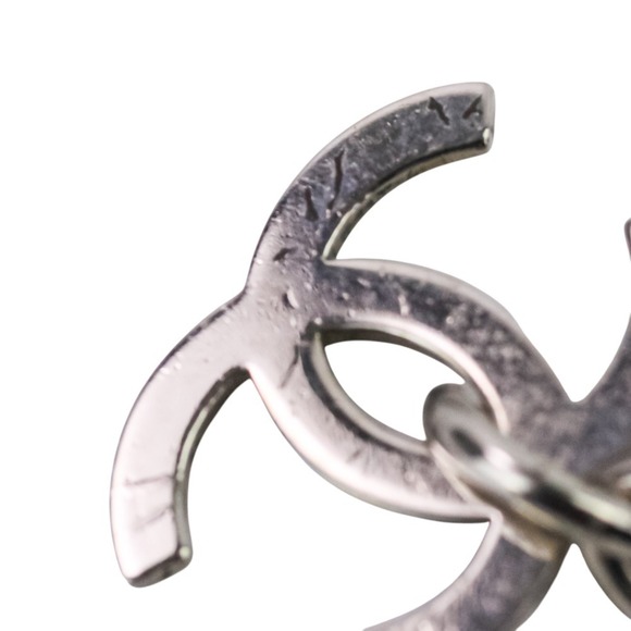 CHANEL White Logo Necklace - Picture 16 of 16